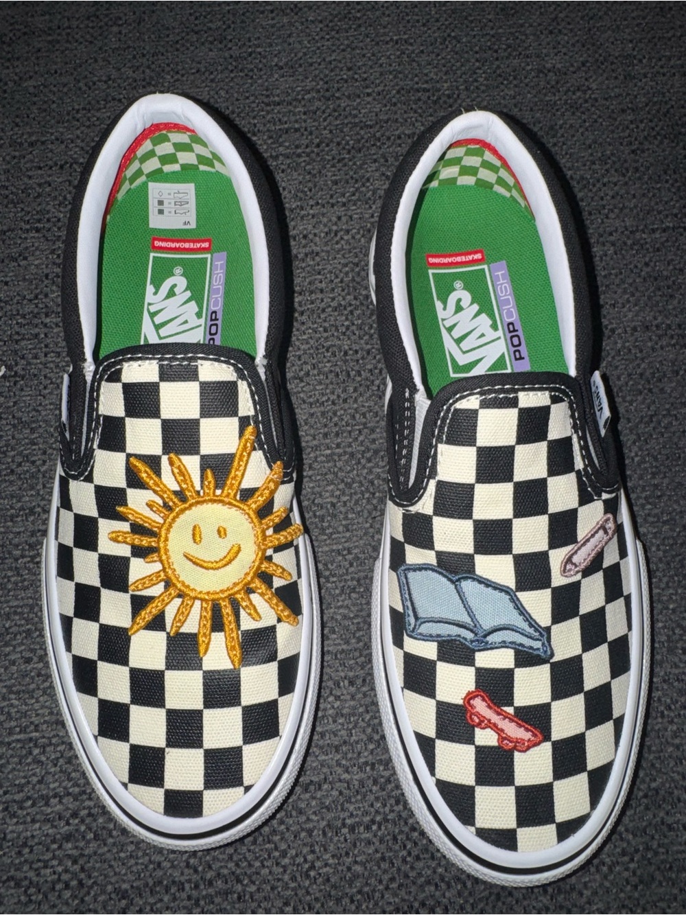 Vans Skate Skateistan Slip On’s